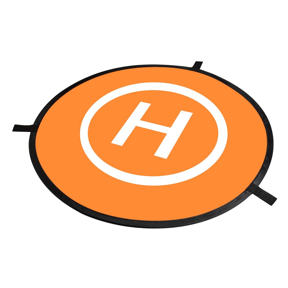 QISYKER DAPARK55 55cm Round Drone Parking Apron Landing Pad with Ground Pegs and Reflective Strips-7