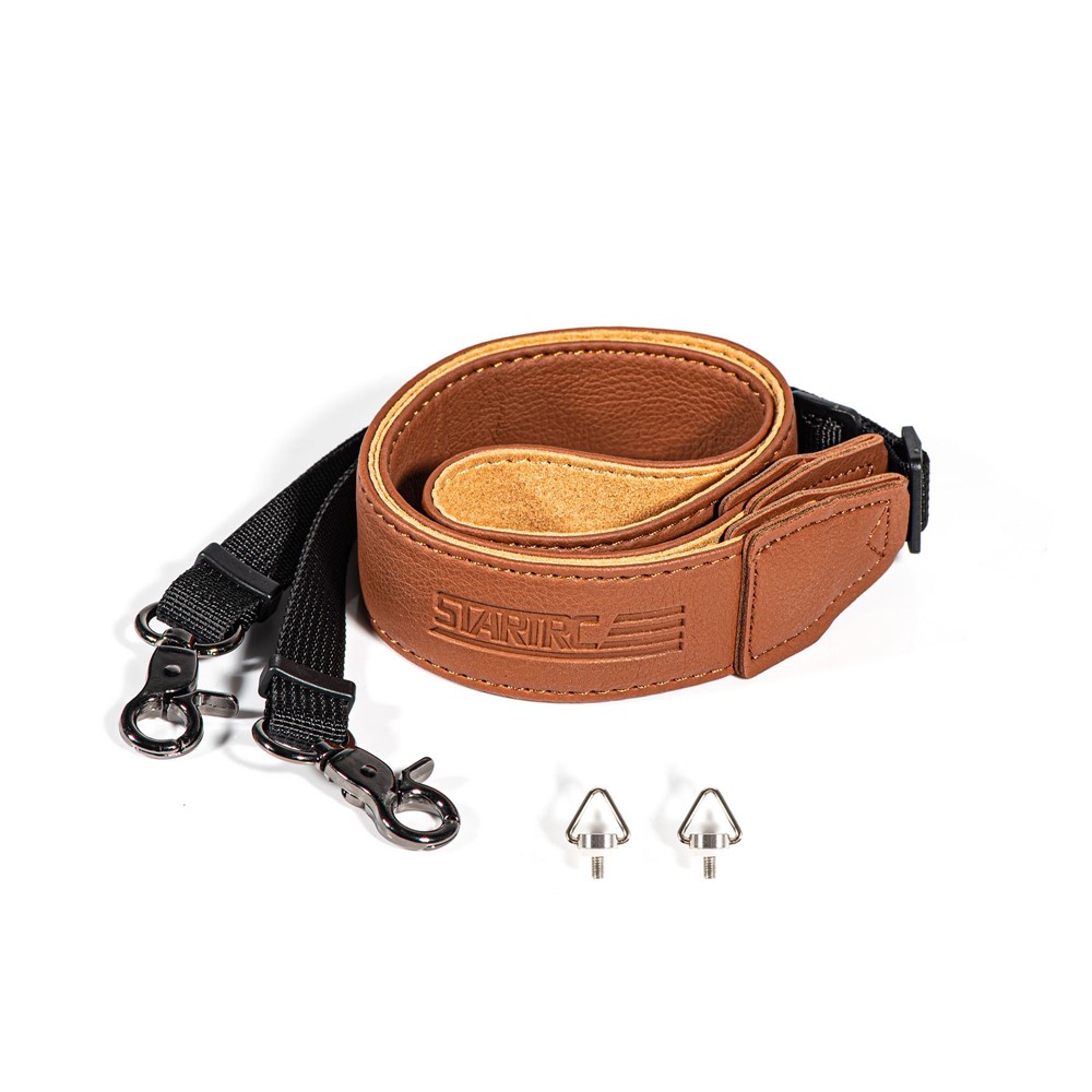 STARTRC 1111061 for DJI Mini 3 Pro / DJI RC / DJI RC Pro Remote Control with Screen Neck Strap Adjustable Lanyard - Brown-2