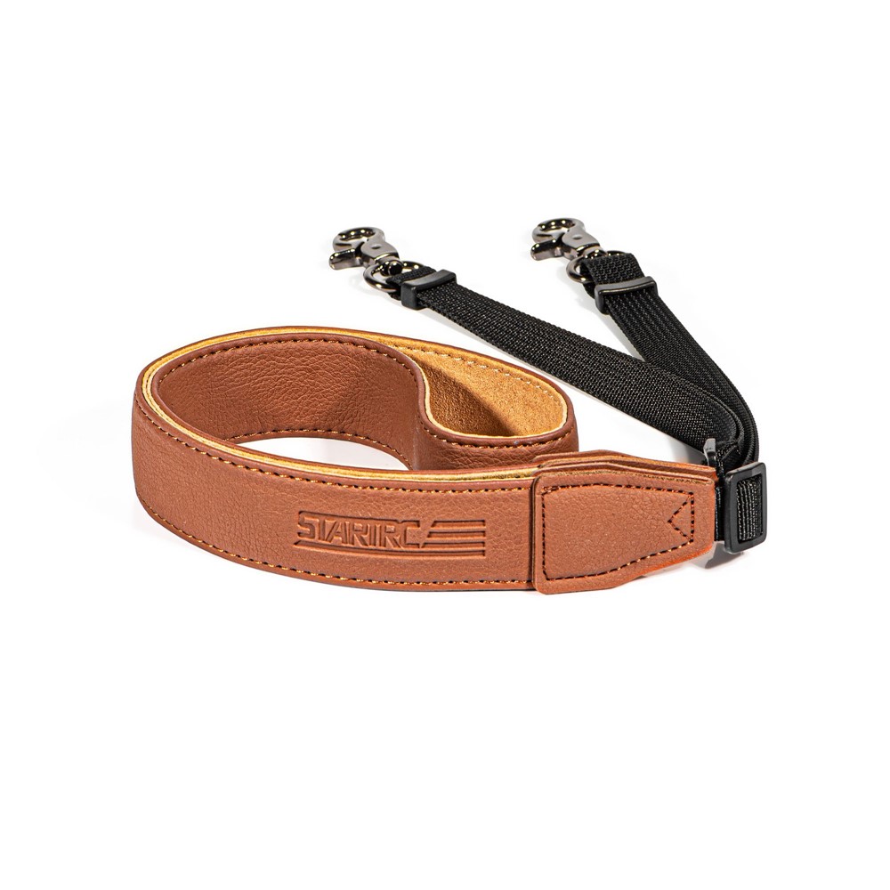 STARTRC 1111061 for DJI Mini 3 Pro / DJI RC / DJI RC Pro Remote Control with Screen Neck Strap Adjustable Lanyard - Brown-5