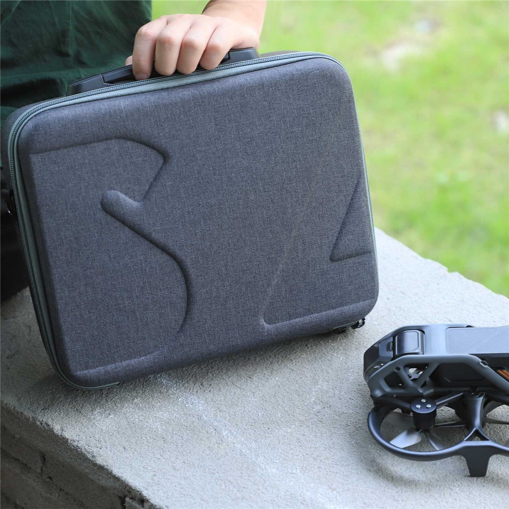 SUNNYLIFE AT-B484 For DJI Avata Goggles 2 Large Capacity Drone Battery Goggles Controller Storage Bag Shockproof Carrying Case with Shoulder Strap-5