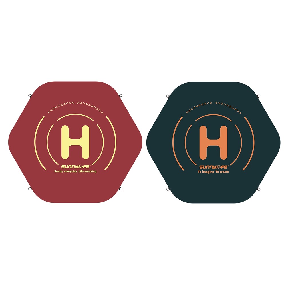 SUNNYLIFE TJP09 For DJI Avata / Mini 3 Pro / Mavic 3 / Mini SE Hexagon Foldable Landing Pad 60cm Drone Parking Apron Pad-1