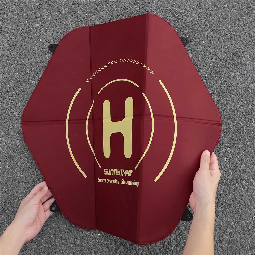 SUNNYLIFE TJP09 For DJI Avata / Mini 3 Pro / Mavic 3 / Mini SE Hexagon Foldable Landing Pad 60cm Drone Parking Apron Pad-11