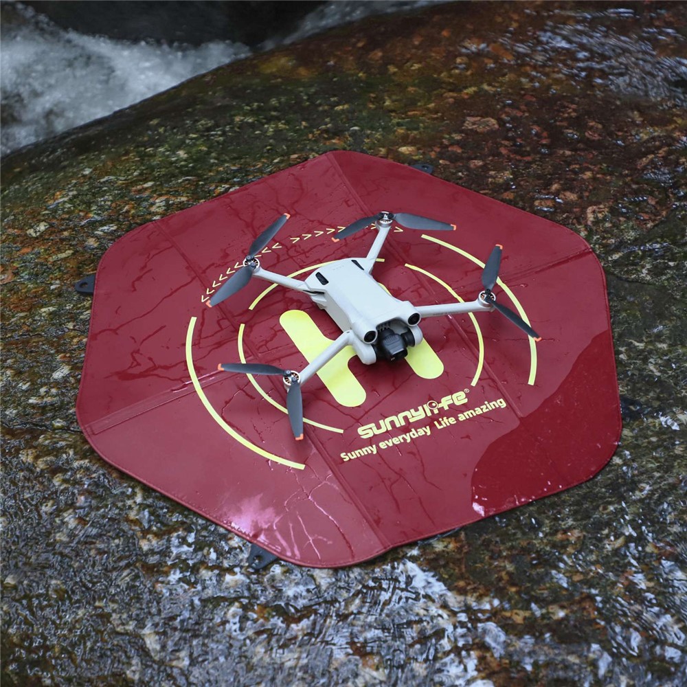 SUNNYLIFE TJP09 For DJI Avata / Mini 3 Pro / Mavic 3 / Mini SE Hexagon Foldable Landing Pad 60cm Drone Parking Apron Pad-15