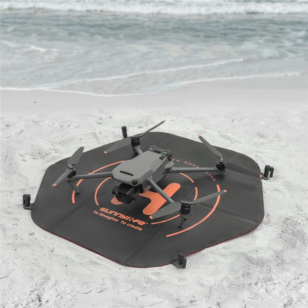 SUNNYLIFE TJP09 For DJI Avata / Mini 3 Pro / Mavic 3 / Mini SE Hexagon Foldable Landing Pad 60cm Drone Parking Apron Pad-4