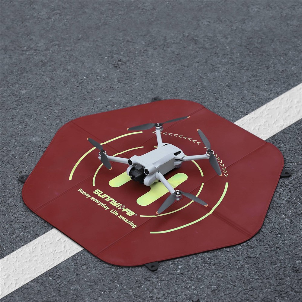 SUNNYLIFE TJP09 For DJI Avata / Mini 3 Pro / Mavic 3 / Mini SE Hexagon Foldable Landing Pad 60cm Drone Parking Apron Pad-7