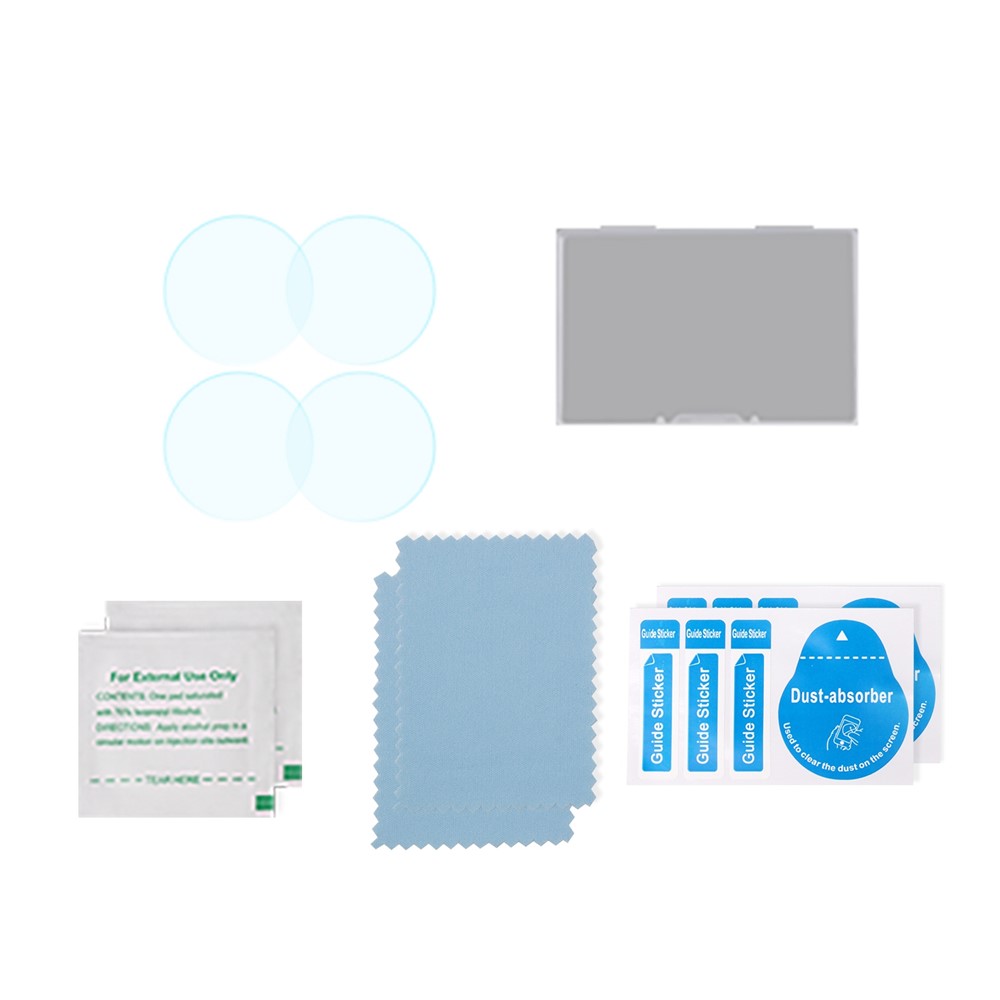 SUNNYLIFE AT-BHM476 2 Pair Protective Film for DJI Goggles 2 FPV Glasses Lens Protector Anti-Scratch HD Film-6