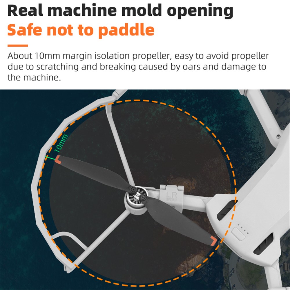 BRDRC 9635 For DJI Mini 3 / Mini 3 Pro Propeller Guard, Drone Anti