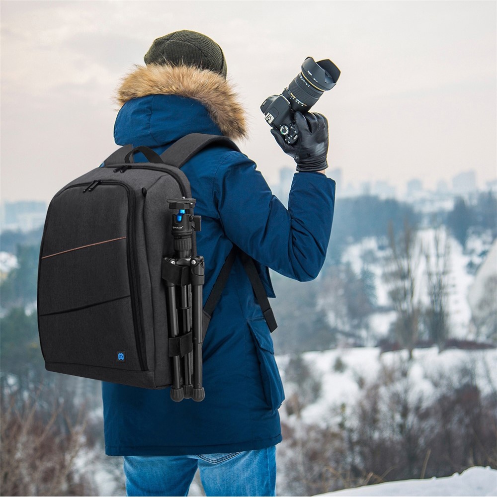 PULUZ PU5011 Portable Waterproof Scratch-proof Backpack Camera Carrying Bag - Black-7