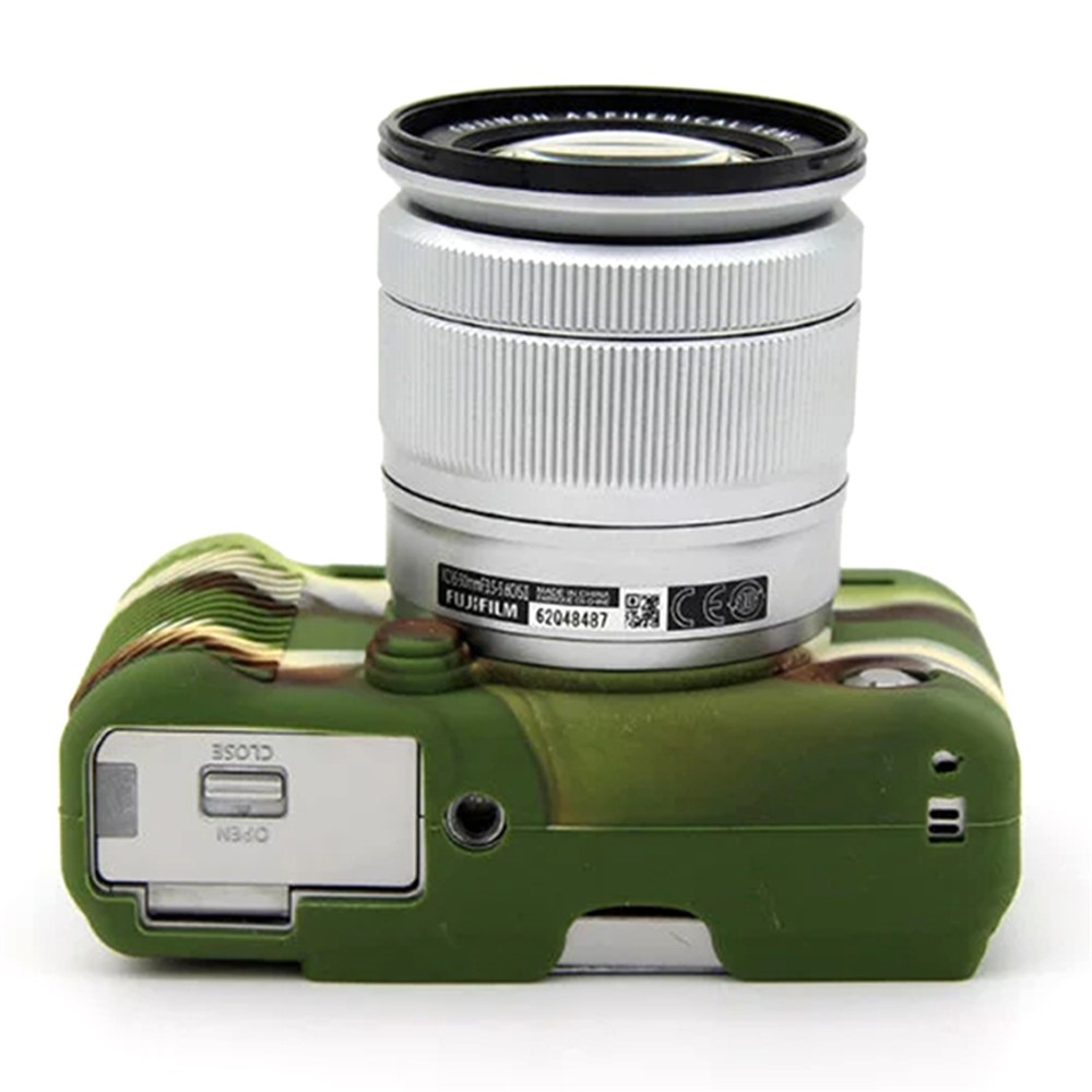 For Fujifilm XA3 / XA10 / XA5 / XA20 Soft Silicone Camera Case Protector Anti-scratch Camera Body Cover - Camouflage-5