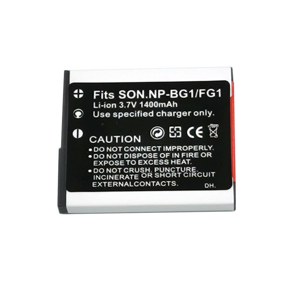 3.7V 1400mAh Battery Replacement for Sony NP-BG1-6