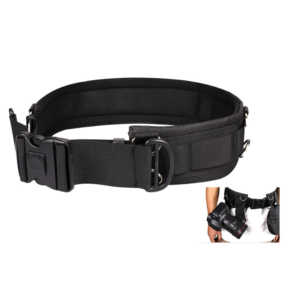SLR Camera Fixed Belt Adjustable Photography Waistband Mountaineering Lens Bag Holder Hanging Strap-1
