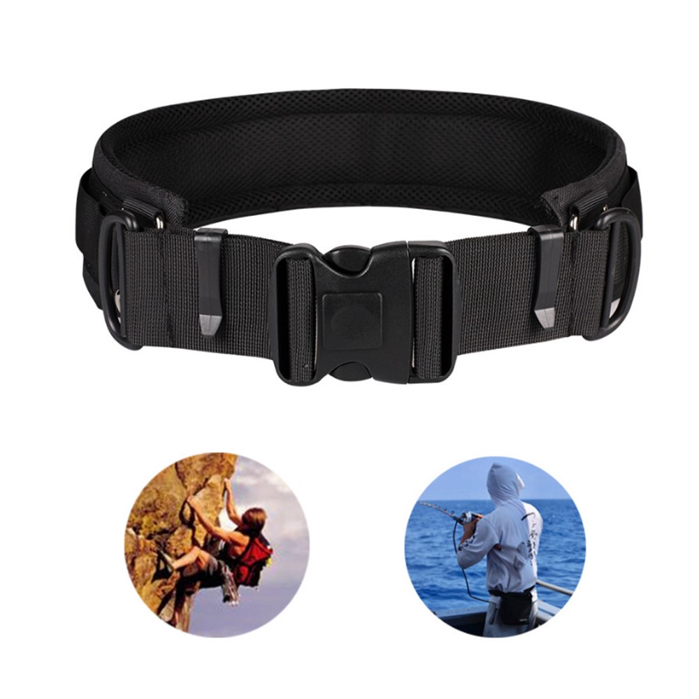 SLR Camera Fixed Belt Adjustable Photography Waistband Mountaineering Lens Bag Holder Hanging Strap-9