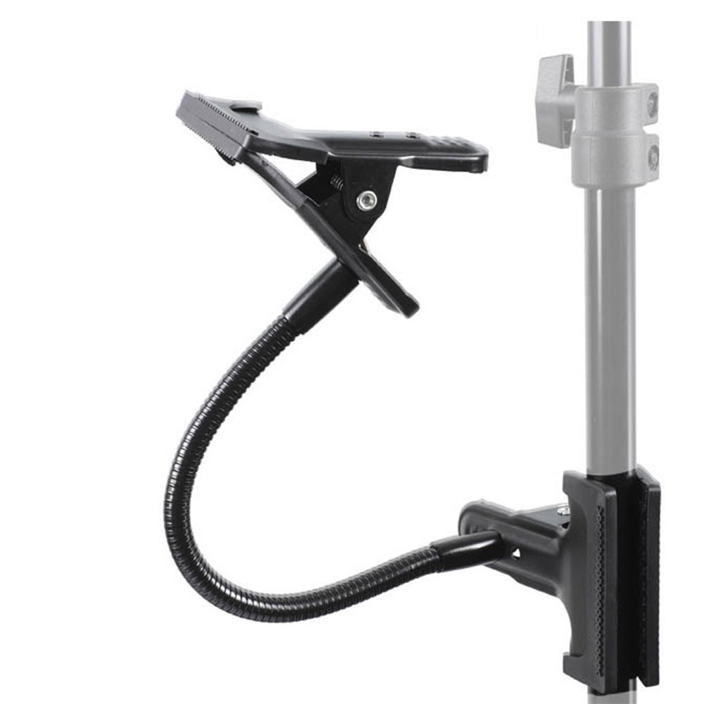 Double-ended Flexible Camera Jaw Clamp Mount Stand Reflector Big Clip Camera Accessories Holder-2