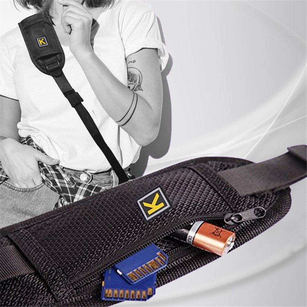 Shoulder Camera Strap for DSLR Digital SLR Camera Quick Rapid Camera Soft Pad Neck Strap Belt-8