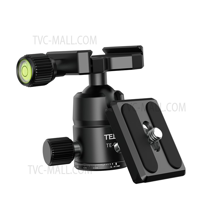 TELESIN TE-QRP-001 25mm Ball Head 360 Degrees Rotating Metal Panoramic Camera Gimbal with Quick Release Plate Tripod Accessories-15