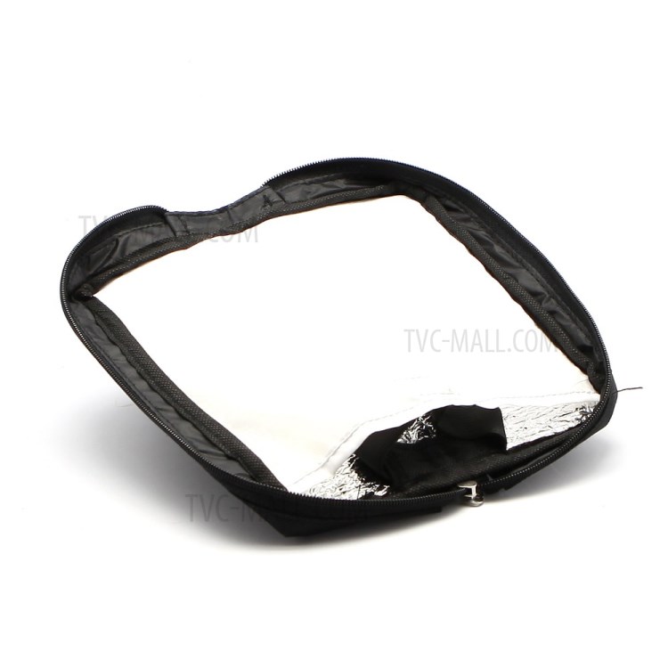 3 in 1 Camera Foldable Flash Reflector Softbox Diffuser Speedlite Beam Tube Soft Light Box Bag-2