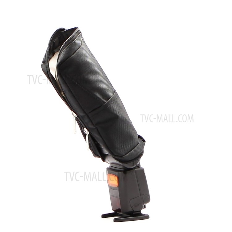3 in 1 Camera Foldable Flash Reflector Softbox Diffuser Speedlite Beam Tube Soft Light Box Bag-8