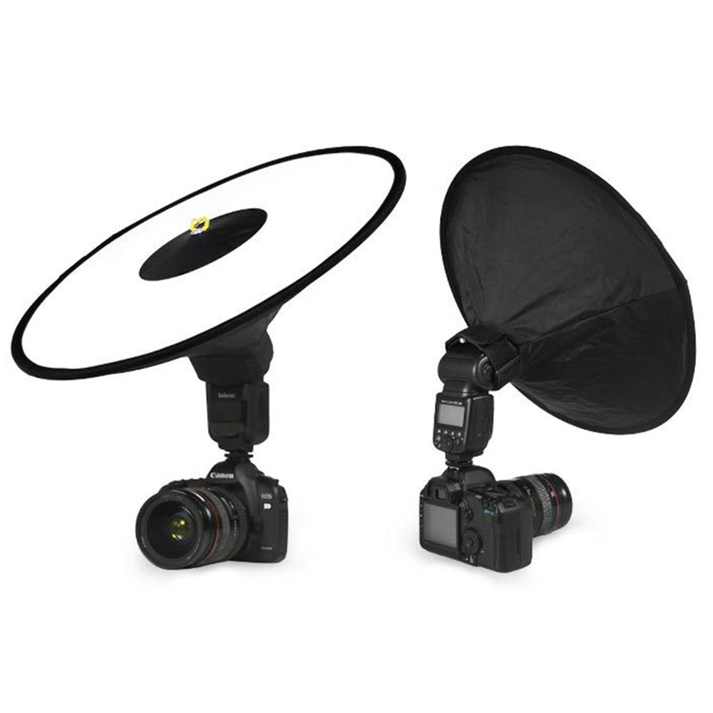44cm Flash Light Diffuser Conical Ring Softbox Top Soft Light Cover Portrait Shot Fill Lamp-1
