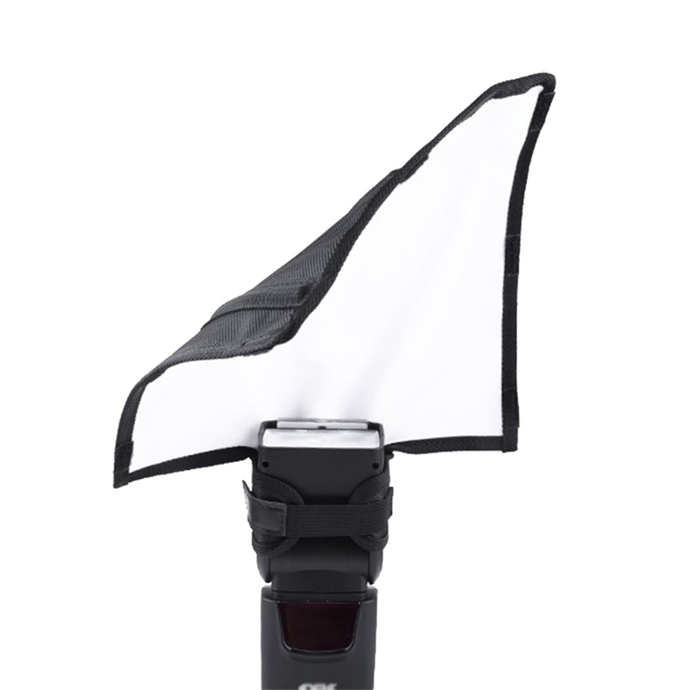 Universal Foldable Flash Reflector Diffuser Speedlite Softbox for Canon Nikon Sony Yongnuo Pentax-2