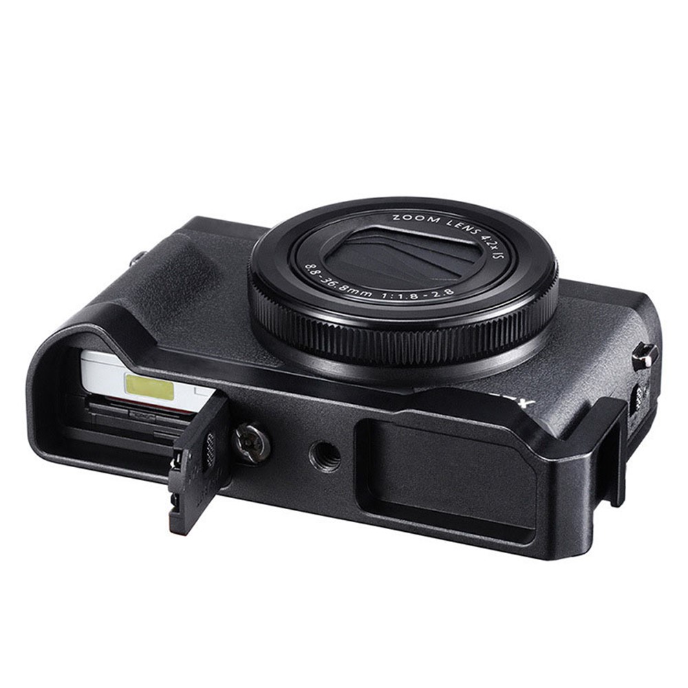 UURIG R016 Camera Mount Adapter Vlog Microphone Cold Shoe Expansion Stand for Canon G7X Mark III-3