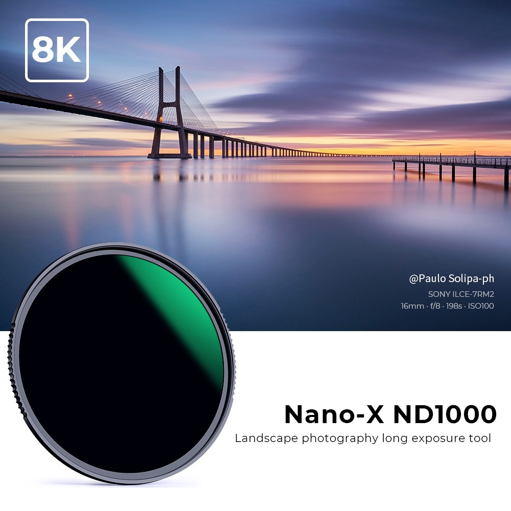 K&F CONCEPT KF01.1238 Nano-X ND1000 Filter 10 Stops Light Reduction 82mm ND Lens Filter HD Waterproof Ultra-Thin Multi-Coated Filter for Camera Lens-2