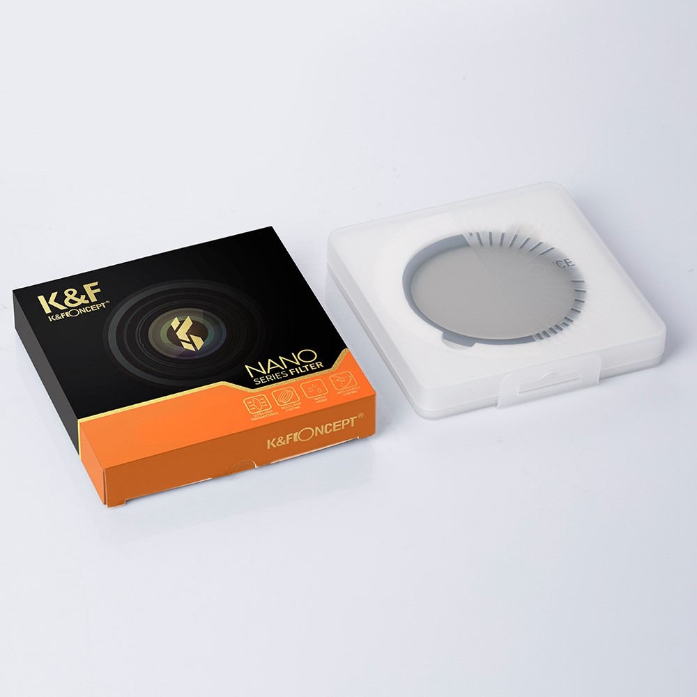 K&F CONCEPT KF01.1330 82mm Variable ND Filters ND8-ND128 HD Filters for Camera Lenses No X Spot 28-Layer Coated Filter-7