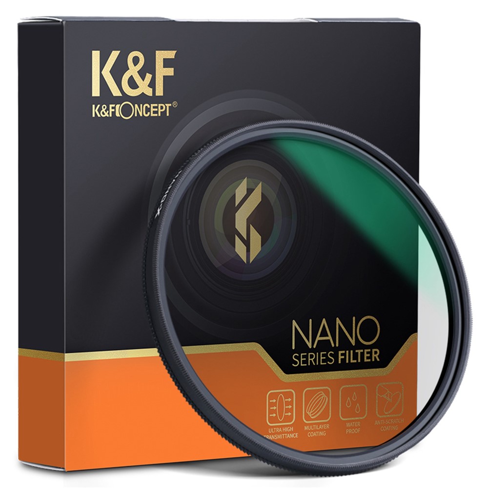 K&F CONCEPT KF01.1225 18-Layer Coated Ultra-Thin CPL Filter 82mm Nano-X Circular Polarizing Filter for Nikon Canon Sony Cameras-1