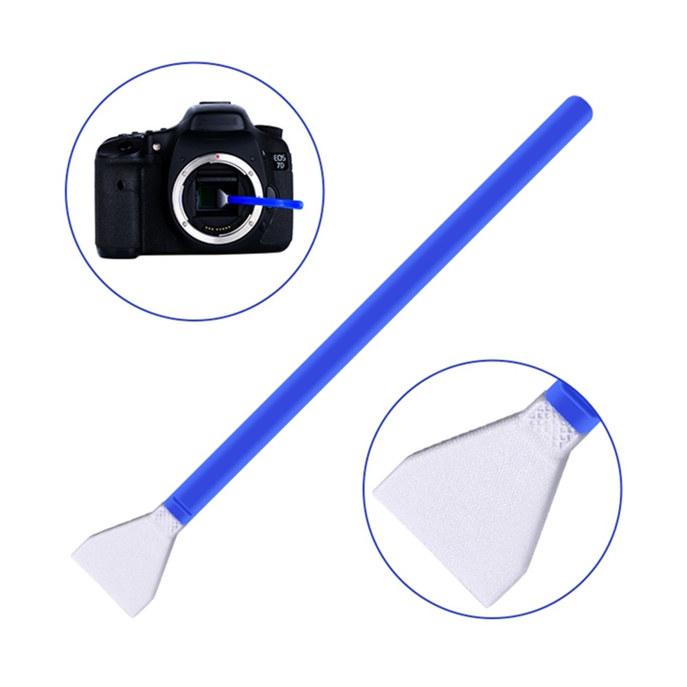 K&F CONCEPT 10Pcs 16mm Cleaner Swab + 20ml Cleaning Liquid for APS-C Sensor DSLR Camera Lens Cleaning Kit-2