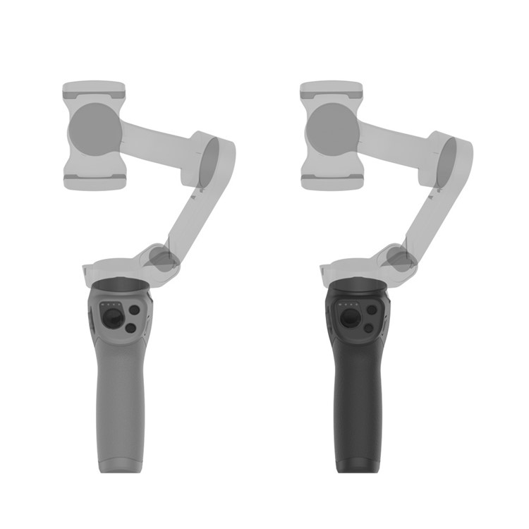 RCSTQ Silicone Handle Sleeve Cover for DJI OSMO Mobile 3 - Black-9