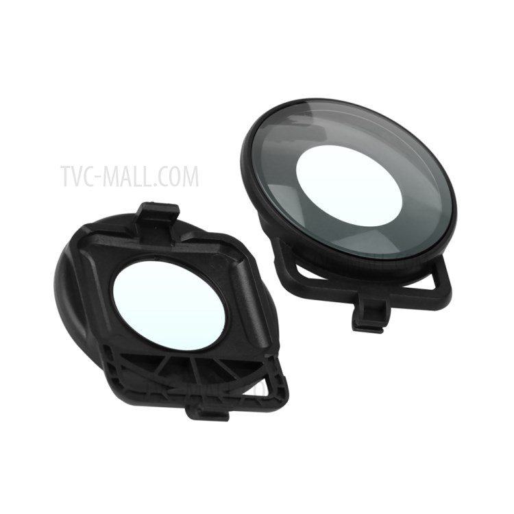 Camera Protective Frame with Cold Boot + 2Pcs Lens Cover for Insta360 ONE R-6