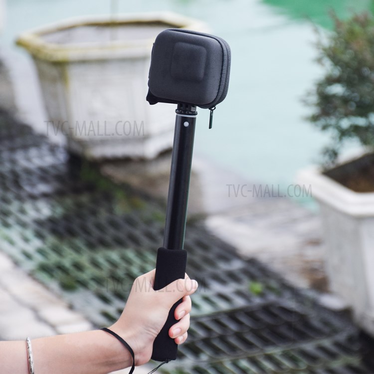 2 in 1 Safety Storage Bag+Extension Rod for DJI Osmo Action/GoPro Hero 5/Hero 6/ Hero 7-5