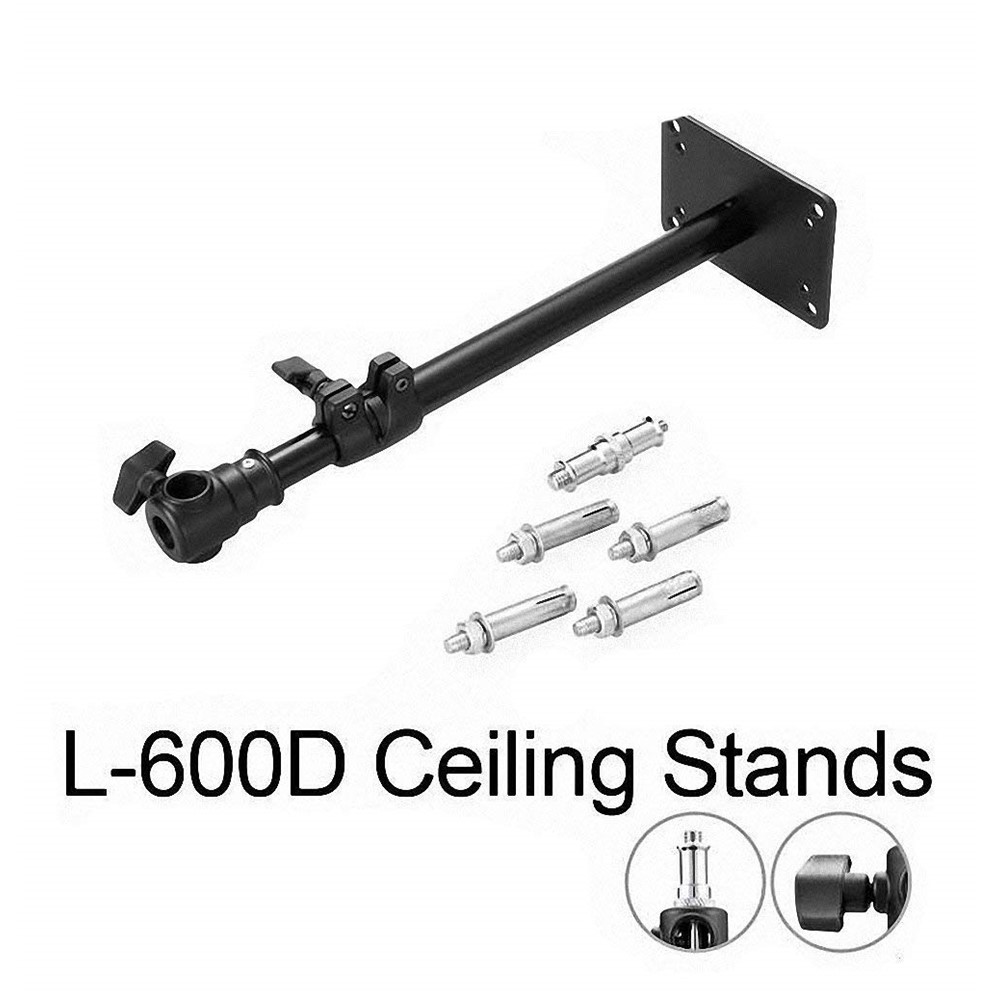 L-600D Fotografia Parete Soffitto Da Muro Photo Studio Video Mount Stand