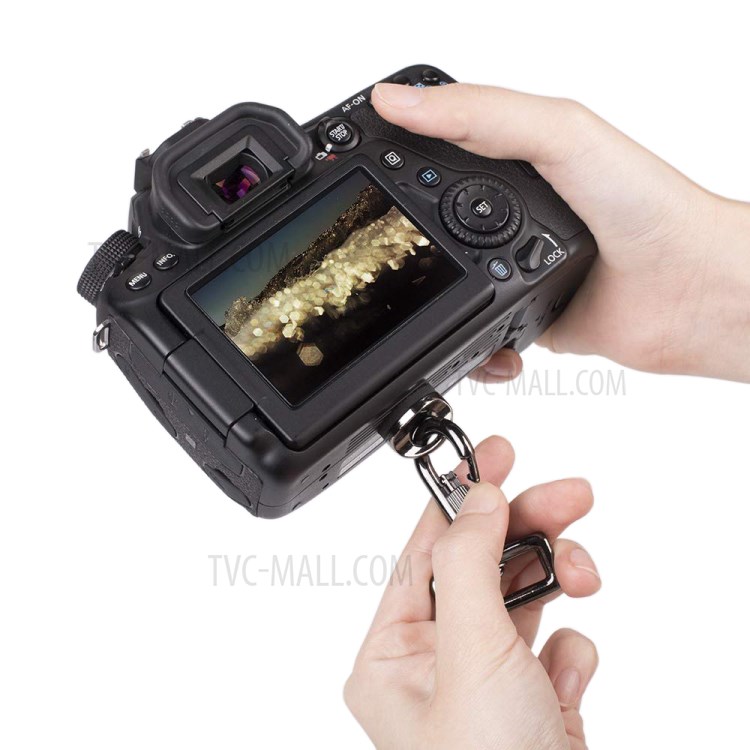 Camera Accessories 1/4" Screw Adapter + Connecting Hook for Shoulder Belt DSLR Camera Case-6