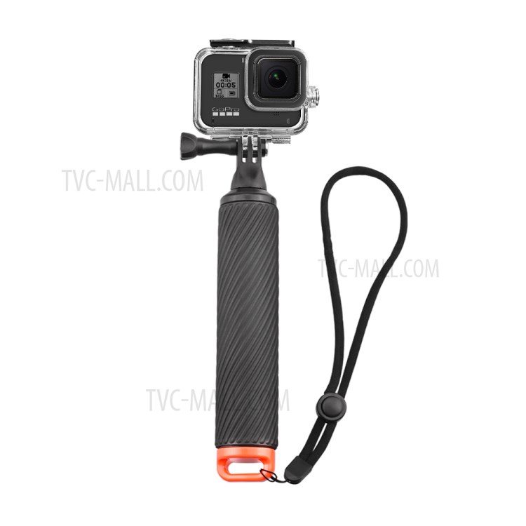 Diving Float Rod Water Floating Buoyancy Rod Handle for GoPro Hero 8 7 6 5 4 Osmo Pocket Osmo Action Action - Orange-2