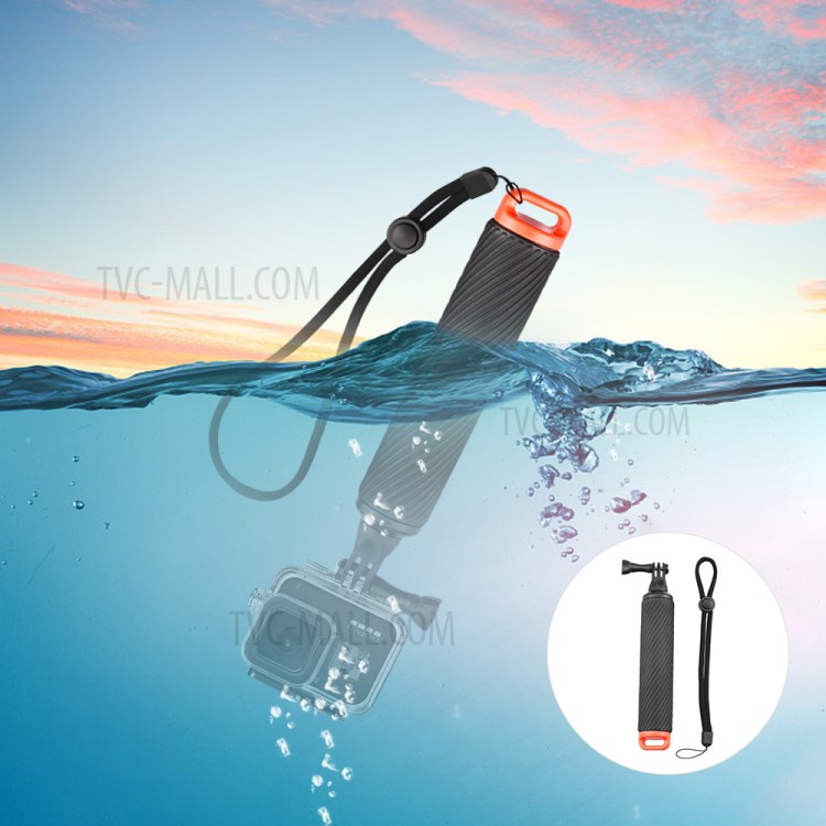 Diving Float Rod Water Floating Buoyancy Rod Handle for GoPro Hero 8 7 6 5 4 Osmo Pocket Osmo Action Action - Orange-8