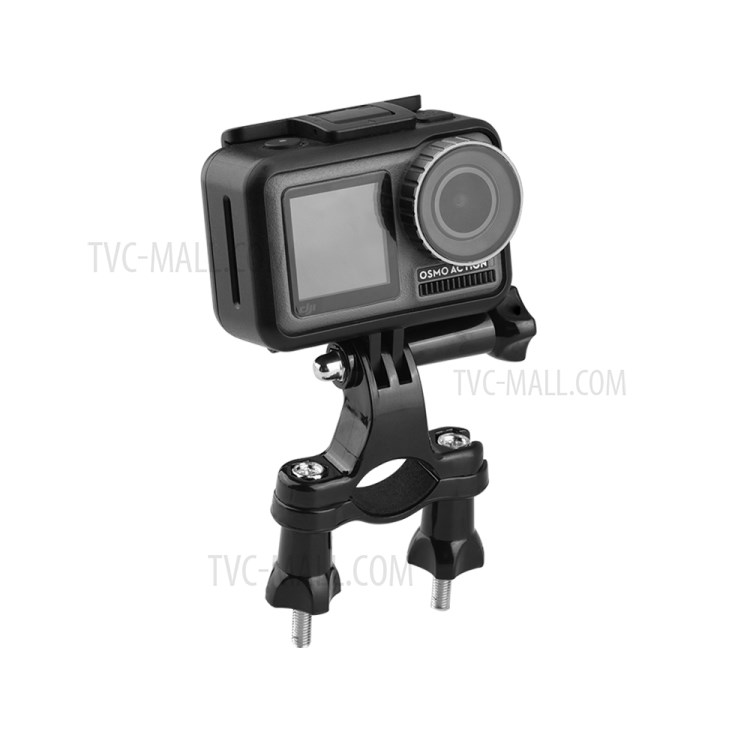 Bicycle Motorcycle Handlebar Aluminum Clip Bracket Holder for Osmo Action GoPro Hero 5/6/7/8 Sports Camera-4