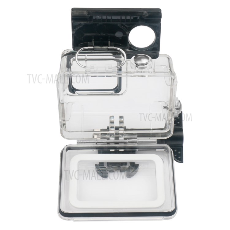 Waterproof Diving Protective Frame Case for GoPro Hero 7 Silver/White Sports Camera-7