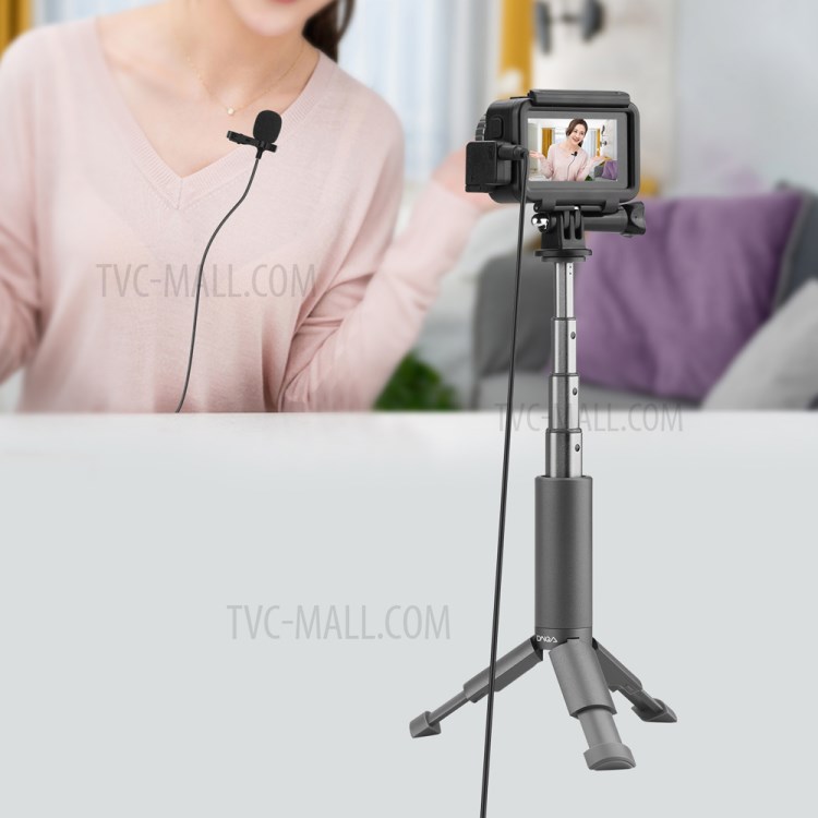 3.5mm Audio Video Record Lapel Microphone + Adpater for Osmo Action Camera-3