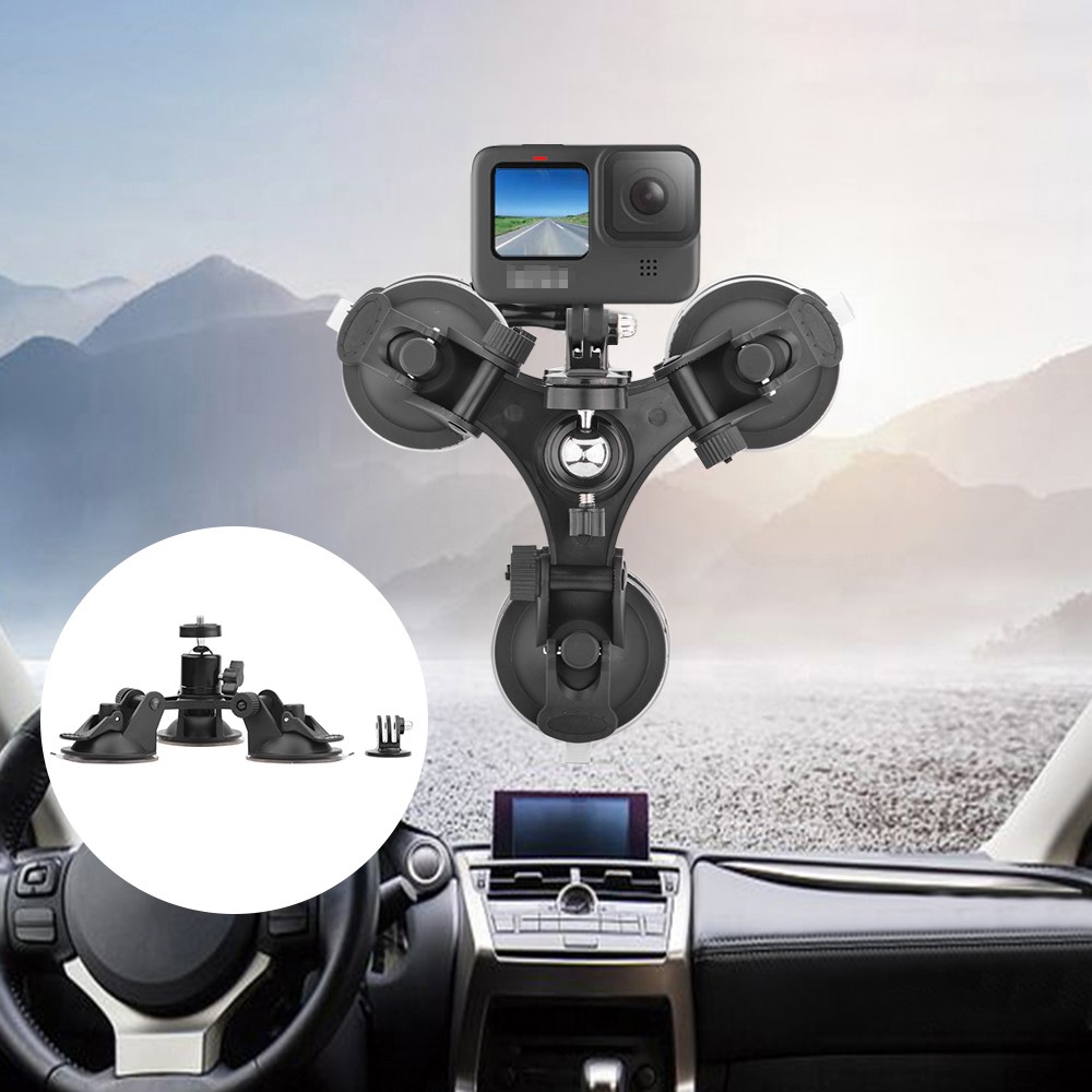 Car Holder Suction Cup Adapter Driving Recorder for GoPro Hero 9-7