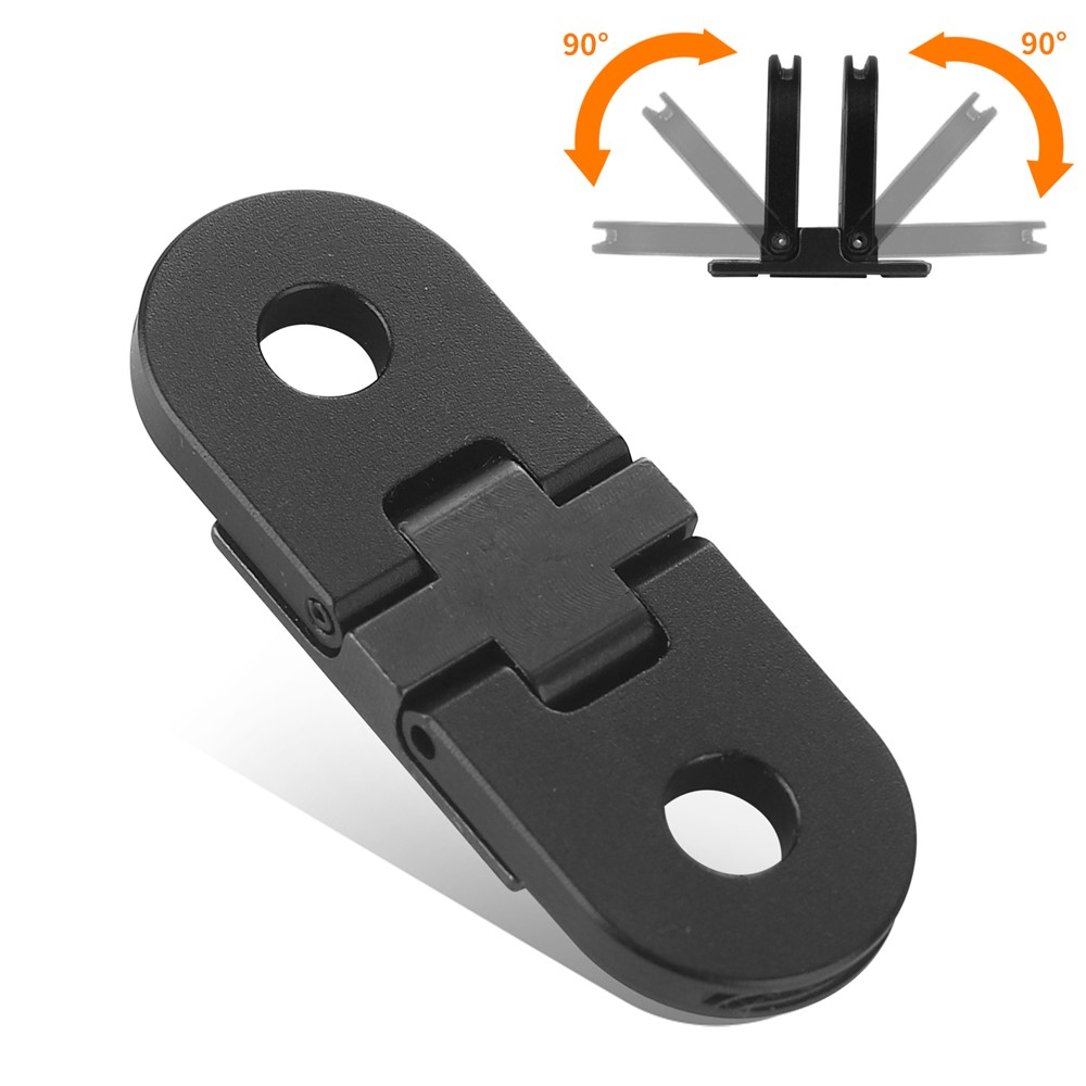 Tragbare 90-Grad-Falt-Magnetsockel Aluminiumlegierung Adapter Für Gopro Hero 9/8 / Max-1