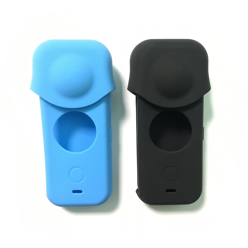 Mini Action-Kamera-Silikon-Schutzhülle Für Insta360 One X2 - Schwarz-5