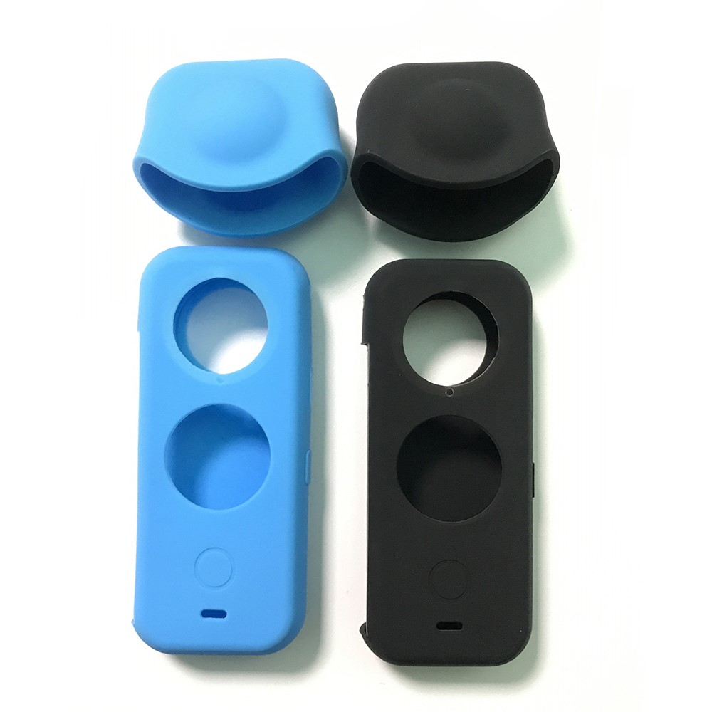 Mini Action-Kamera-Silikon-Schutzhülle Für Insta360 One X2 - Schwarz-6