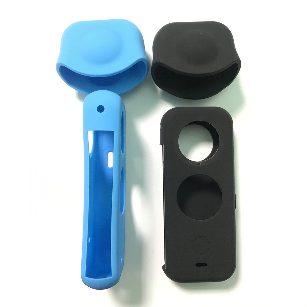 Mini Action-Kamera-Silikon-Schutzhülle Für Insta360 One X2 - Schwarz-7