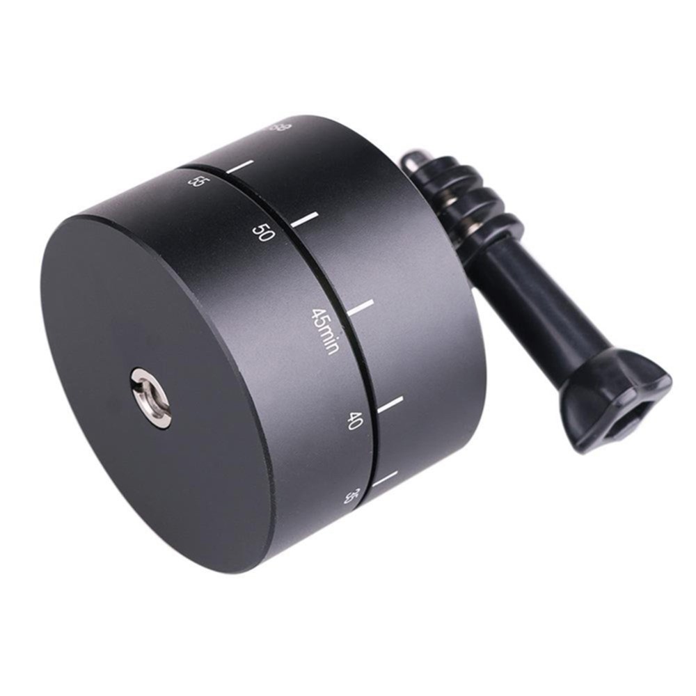 360 Degree Panoramic Rotating Time Lapse Stabilizer Tripod Adapter for Gopro DSLR Camera-3