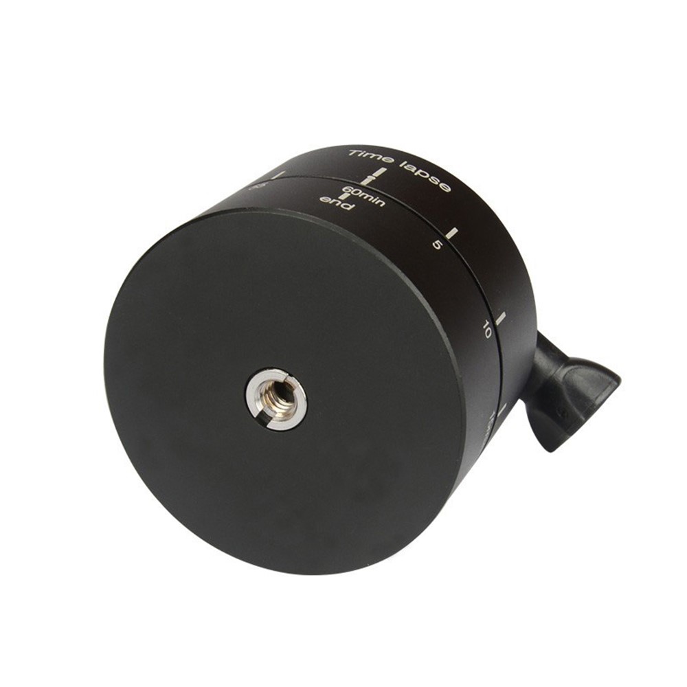 360 Degree Panoramic Rotating Time Lapse Stabilizer Tripod Adapter for Gopro DSLR Camera-4