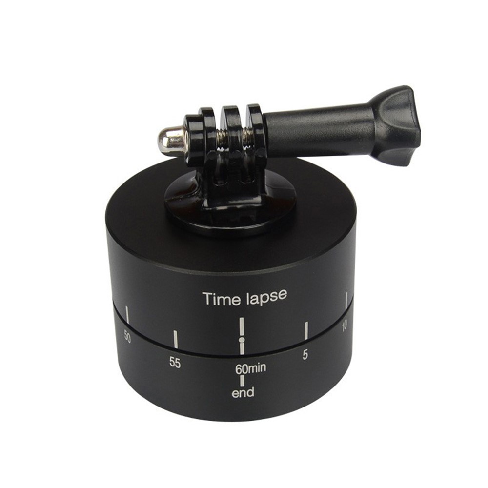360 Degree Panoramic Rotating Time Lapse Stabilizer Tripod Adapter for Gopro DSLR Camera-6