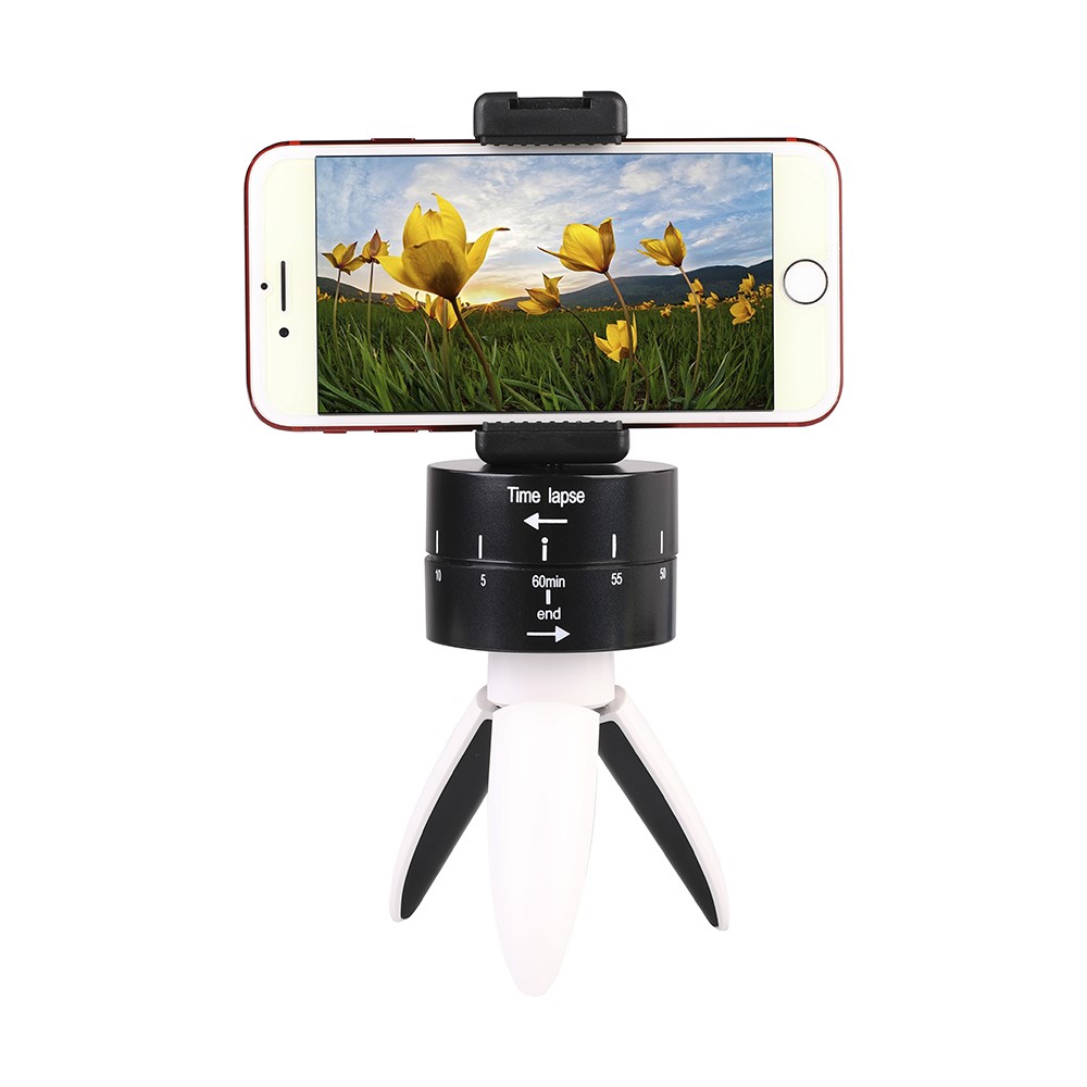 360 Degree Panoramic Rotating ABS Time Lapse Stabilizer Tripod Adapter for Gopro DSLR Camera-4