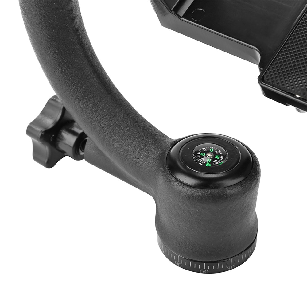 Panoramic 360 Degree Vertical Gimbal Tripod Head 1/4 inch Screw Telephoto Lens Quick Release Plate for DSLR Camera-17