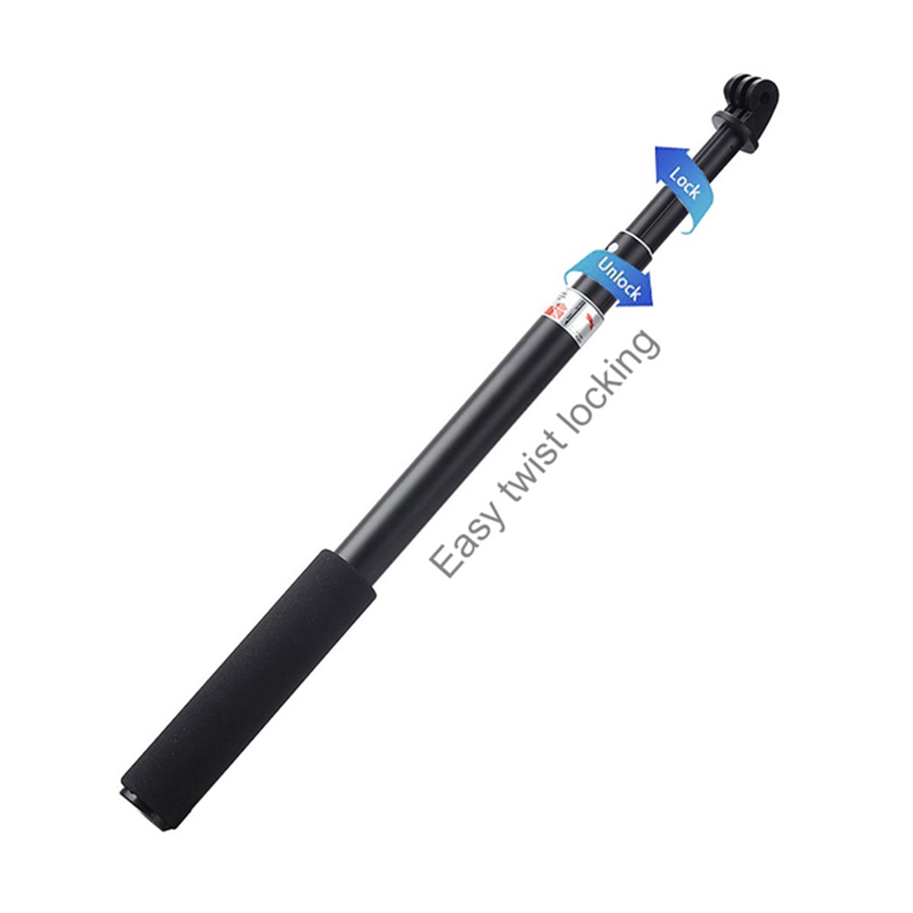 29-Inch Long Aluminum Alloy Camera Selfie Stick for GoPro Hero9 8 7 6 5 Sjcam Sj8 Yi 4K Eken H9-3