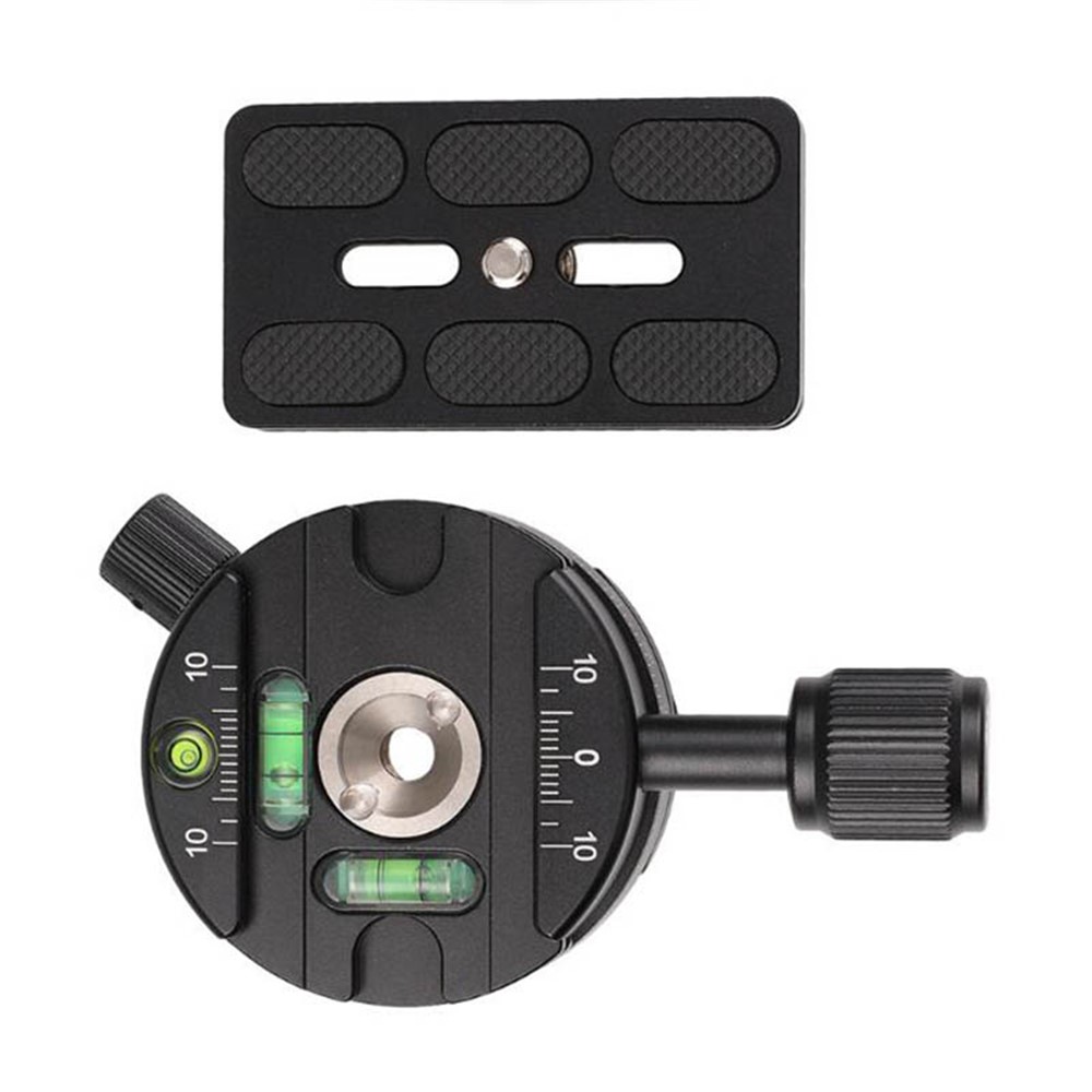 360-degree Panoramic Rotating Base Joint X64 Quick-release Plate Holder 3D Panoramic Head-2
